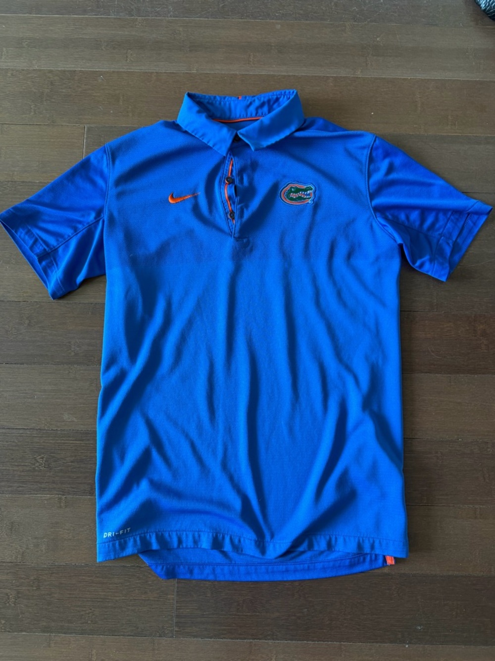 Nike Royal Blue Polo with Orange Team Accents
